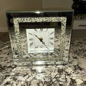 Z Gallerie Mirrored Clock